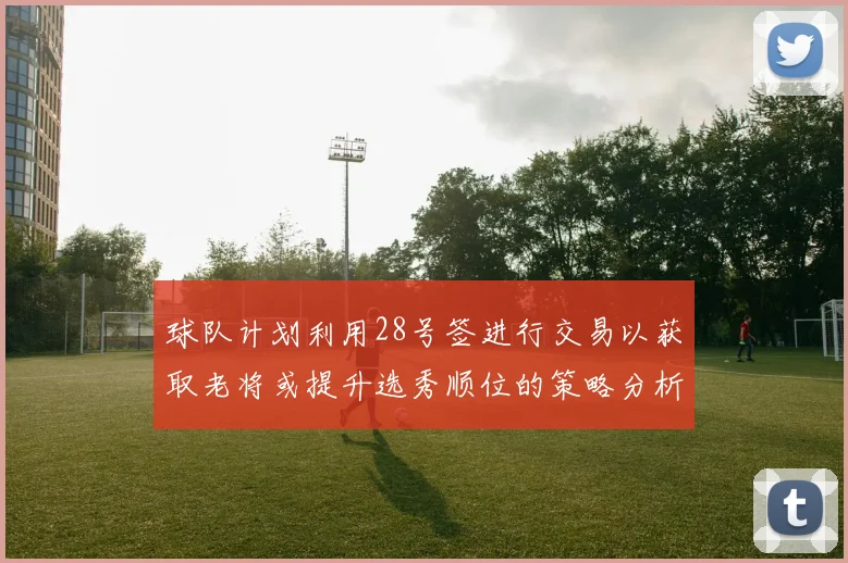 球队计划利用28号签进行交易以获取老将或提升选秀顺位的策略分析